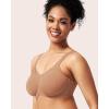 imageHSIA Minimizer Bras for Women Plus Size Full Coverage Coolcomfort T Shirt Unlined Bra with Underwire for Heavy Breast Warm Taupe 44G