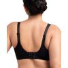 imageHSIA Tshirt Bras for Women Full Coverage Underwire Lightly Lined Plus Size Minimizer Bra for Big BustedBlack