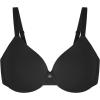 imageHSIA Tshirt Bras for Women Full Coverage Underwire Lightly Lined Plus Size Minimizer Bra for Big BustedBlack