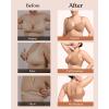 imageHSIA Tshirt Bras for Women Full Coverage Underwire Lightly Lined Plus Size Minimizer Bra for Big BustedDark Beige