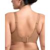 imageHSIA Tshirt Bras for Women Full Coverage Underwire Lightly Lined Plus Size Minimizer Bra for Big BustedDark Beige