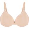 imageHSIA Tshirt Bras for Women Full Coverage Underwire Lightly Lined Plus Size Minimizer Bra for Big BustedLight Beige