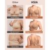 imageHSIA Bras for Women Minimizer Full Coverage Seamless Plus Size Longline Unlined Underwire Back Smoothing BraDark Beige