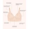 imageHSIA Bras for Women Minimizer Full Coverage Seamless Plus Size Longline Unlined Underwire Back Smoothing BraLight Beige