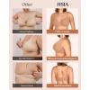 imageHSIA Minimizer Bra for Women  Air Mesh TShirt Full Coverage Seamless Bra Plus Size Underwire Padded Bra for Large BustDark Beige
