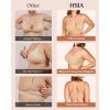 imageHSIA Minimizer Bra for Women  Air Mesh TShirt Full Coverage Seamless Bra Plus Size Underwire Padded Bra for Large BustLight Beige