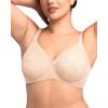 imageHSIA Minimizer Bra for Women  Full Coverage Seamless Lace Bra Plus Size Underwire Unlined Bra for Heavy BreastNude