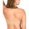 imageHSIA Strapless Bra for Women Large Bust Seamless Underwire Plus Size Convertible Bandeau BraBeige