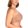 imageHSIA Strapless Bra for Women Large Bust Seamless Underwire Plus Size Convertible Bandeau BraDark Beige