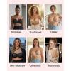 imageHSIA Strapless Bras for Women Bella Convertible Minimizer Bra for Large Bust Unlined Underwire Balconette BrasNatural Nude