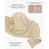 imageHSIA Strapless Bras for Women Bella Convertible Minimizer Bra for Large Bust Unlined Underwire Balconette BrasNatural Nude