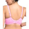 imageHSIA Bras for Women Minimizer Full Coverage Plus Size T Shirt Unlined Underwire Smooth Bra Seamless Cups Joan Ultimate SoftBlush Leaf