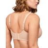 imageHSIA Bras for Women Minimizer Full Coverage Plus Size T Shirt Unlined Underwire Smooth Bra Seamless Cups Joan Ultimate SoftLight Beige