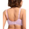 imageHSIA Bras for Women Minimizer Full Coverage Plus Size T Shirt Unlined Underwire Smooth Bra Seamless Cups Joan Ultimate SoftNude Lavender
