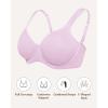 imageHSIA Bras for Women Minimizer Full Coverage Plus Size T Shirt Unlined Underwire Smooth Bra Seamless Cups Joan Ultimate SoftNude Lavender