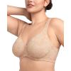 imageHSIA Bras for Women Minimizer Full Coverage Plus Size T Shirt Unlined Underwire Smooth Bra Seamless Cups Joan Ultimate SoftNude Leaf