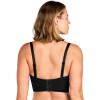 imageHSIA Longline Strapless Bra for Women AntiSlip Support Corset for Large Bust Convertible Bustier Bandeau for Big BreastsMidnight Black