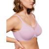 imageHSIA Minimizer Bras for Women Plus Size Full Coverage Coolcomfort T Shirt Unlined Bra with Underwire for Heavy BreastDreamy Lilac