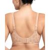 imageHSIA Minimizer Bras for Women Plus Size Full Coverage Coolcomfort T Shirt Unlined Bra with Underwire for Heavy BreastIvory Beige Lip Print