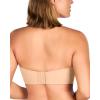 imageHSIA Strapless Bra for Big Bust Women AntiSlip Full Coverage Bandeau Plus Size Fiery Bra Underwire Support for Large BreastAlmond Beige