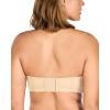 imageHSIA Strapless Bras for Women Large Breasts Non Slip Full Coverage Underwire Supportive Multiway Strapless Bra Plus SizeBeige