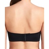 image:imageHSIA Strapless Bras for Women Push Up Seamless Underwire Padded Balconette Demi Convertible Bra for Small BustsBlack