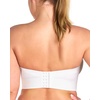 image:imageHSIA Strapless Bras for Women Longline Corset for Large Bust Plus Size Supportive Bustier Minimizer Convertible BandeauNatural Nude Classic