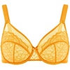image:imageHSIA Minimizer Bras for Women Enchante Lace Underwire Bra for Heavy Breast  Full Coverage Breathable in Summer Plus Size Supportive Unlined Lifting Back Fat Smoothing Offer Natural Shape SoftCadmium Yellow