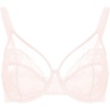 image:imageHSIA Minimizer Bras for Women Enchante Lace Underwire Bra for Heavy Breast  Full Coverage Breathable in Summer Plus Size Supportive Unlined Lifting Back Fat Smoothing Offer Natural Shape SoftDusty Peach