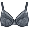 image:imageHSIA Minimizer Bras for Women Enchante Lace Underwire Bra for Heavy Breast  Full Coverage Breathable in Summer Plus Size Supportive Unlined Lifting Back Fat Smoothing Offer Natural Shape SoftDark Grey