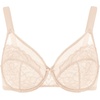 image:imageHSIA Minimizer Bras for Women Enchante Lace Underwire Bra for Heavy Breast  Full Coverage Breathable in Summer Plus Size Supportive Unlined Lifting Back Fat Smoothing Offer Natural Shape SoftAlmond Beige