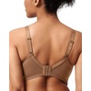 image:imageHSIA Minimizer Bras for Women Enchante Lace Underwire Bra for Heavy Breast  Full Coverage Breathable in Summer Plus Size Supportive Unlined Lifting Back Fat Smoothing Offer Natural Shape SoftCoffee