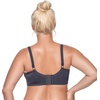 image:imageHSIA Minimizer Bras for Women Enchante Lace Underwire Bra for Heavy Breast  Full Coverage Breathable in Summer Plus Size Supportive Unlined Lifting Back Fat Smoothing Offer Natural Shape SoftDark Grey