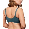 image:imageHSIA Minimizer Bras for Women Enchante Lace Underwire Bra for Heavy Breast  Full Coverage Breathable in Summer Plus Size Supportive Unlined Lifting Back Fat Smoothing Offer Natural Shape SoftBalsam Blue