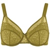 image:imageHSIA Minimizer Bras for Women Enchante Lace Underwire Bra for Heavy Breast  Full Coverage Breathable in Summer Plus Size Supportive Unlined Lifting Back Fat Smoothing Offer Natural Shape SoftMoss