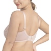 image:imageHSIA Minimizer Bras for Women Enchante Lace Underwire Bra for Heavy Breast  Full Coverage Breathable in Summer Plus Size Supportive Unlined Lifting Back Fat Smoothing Offer Natural Shape SoftDark Pink