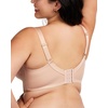 image:imageHSIA Minimizer Bras for Women Full Coverage Underwire Lace Mermaid Scales  Plussize fit unlined underwire support nonstretch lace and mesh backsmoothing band wide straps sizes 3248 CILight Pink
