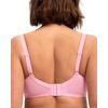 image:imageHSIA Minimizer Bras for Women Full Coverage Underwire Lace Mermaid Scales  Plussize fit unlined underwire support nonstretch lace and mesh backsmoothing band wide straps sizes 3248 CIPure Pink