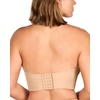 image:imageHSIA Strapless Bra for Women Large Breasts Plus Size Minimizer Longline  Push Up Supportive Underwire Long Line Corset Wide Band Back Fat Smoothing Balconette Minimizing Bustier for Big BustNatural Nude