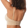 image:imageHSIA Strapless Bra for Women Large Breasts Plus Size Minimizer Longline  Push Up Supportive Underwire Long Line Corset Wide Band Back Fat Smoothing Balconette Minimizing Bustier for Big BustLace Natural Nude Style