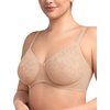 image:imageHSIA Minimizer Bras for Women Full Coverage Seamless Lace Unlined Lift Bra  Underwire Comfortable in Summer Womens TShirt Bra Plus Size Supportive for Heavy Breast Back Smoothing Minimizing SoftLight Beige