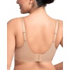 image:imageHSIA Minimizer Bras for Women Full Coverage Seamless Lace Unlined Lift Bra  Underwire Comfortable in Summer Womens TShirt Bra Plus Size Supportive for Heavy Breast Back Smoothing Minimizing SoftLight Beige