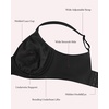 image:imageHSIA Minimizer Bras for Women Full Coverage Seamless Lace Unlined Lift Bra  Underwire Comfortable in Summer Womens TShirt Bra Plus Size Supportive for Heavy Breast Back Smoothing Minimizing SoftBlack
