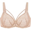 image:imageHSIA Minimizer Bras for Women Unlined Underwire Lace Bras for Large Breasts  Full Coverage Plus Size Support Lift Breathable Everyday Essentials Soft Back Smoothing Wide Straps Sizes 3246 CIWarm Beige