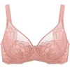 image:imageHSIA Minimizer Bras for Women Unlined Underwire Lace Bras for Large Breasts  Full Coverage Plus Size Support Lift Breathable Everyday Essentials Soft Back Smoothing Wide Straps Sizes 3246 CILight Coral