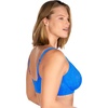 image:imageHSIA Minimizer Bras for Women Unlined Underwire Lace Bras for Large Breasts  Full Coverage Plus Size Support Lift Breathable Everyday Essentials Soft Back Smoothing Wide Straps Sizes 3246 CISky Blue