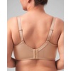 image:imageHSIA Minimizer Bras for Women Unlined Underwire Lace Bras for Large Breasts  Full Coverage Plus Size Support Lift Breathable Everyday Essentials Soft Back Smoothing Wide Straps Sizes 3246 CIWarm Beige