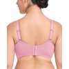 image:imageHSIA Minimizer Bras for Women Unlined Underwire Lace Bras for Large Breasts  Full Coverage Plus Size Support Lift Breathable Everyday Essentials Soft Back Smoothing Wide Straps Sizes 3246 CIChristmasblush Pink