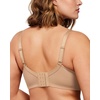 image:imageHSIA Minimizer Bras for Women Unlined Underwire Lace Bras for Large Breasts  Full Coverage Plus Size Support Lift Breathable Everyday Essentials Soft Back Smoothing Wide Straps Sizes 3246 CIBeige