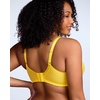 image:imageHSIA Minimizer Bras for Women Unlined Underwire Lace Bras for Large Breasts  Full Coverage Plus Size Support Lift Breathable Everyday Essentials Soft Back Smoothing Wide Straps Sizes 3246 CIBright Yellow